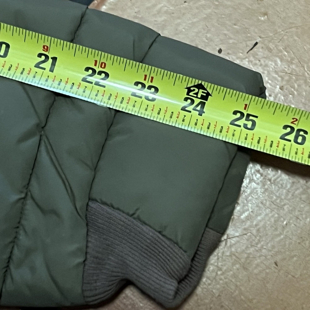 Vtg Walls Blizzard Pruf Insulated Puffer Jacket Beige Mens XLT Faux Fur - Picture 10 of 11